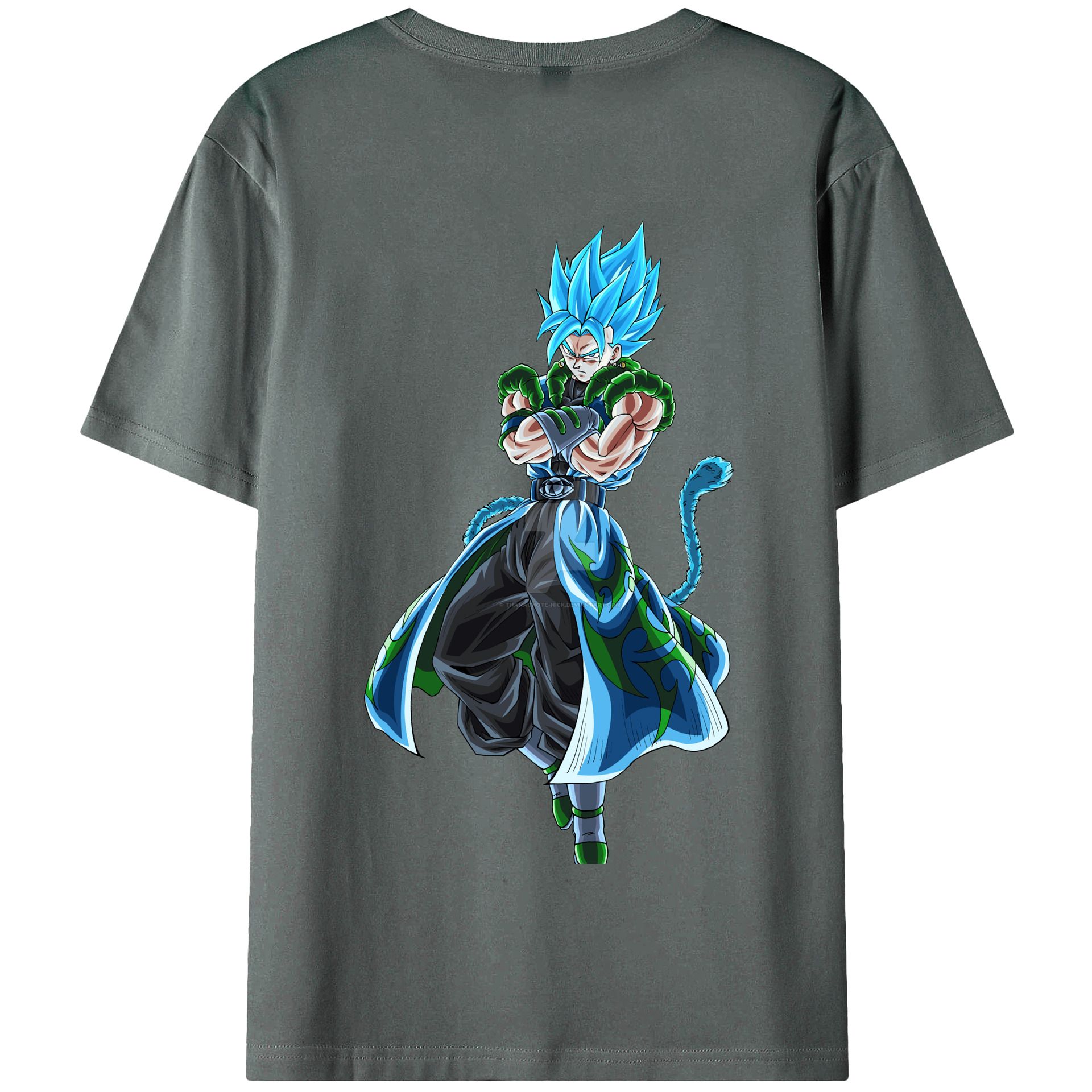 （画像用） ドラゴンボール ベジット DRAGON BALL Vegetto 綿100％半袖Tシャツ（背面プリント）